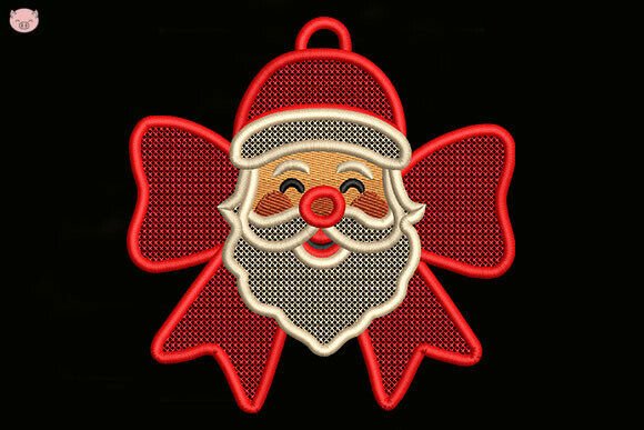 Earring Santa Claus Embroidery Design Review