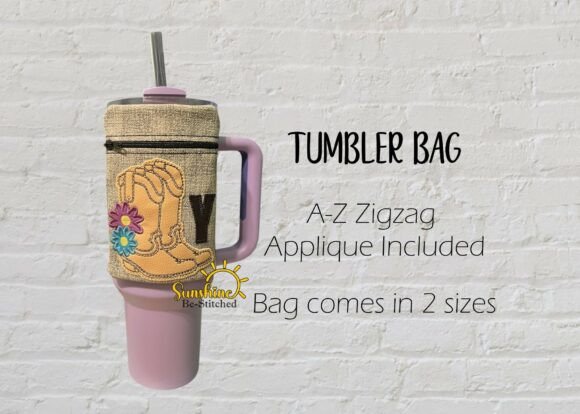 ITH Cowgirl Boots Embroidery Tumbler Bag Review