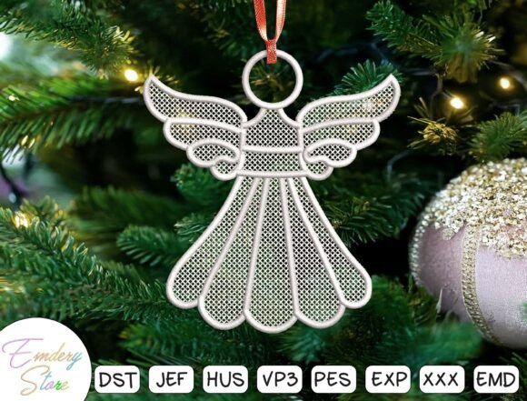 Lace Angel Embroidery Design Review for Sellers