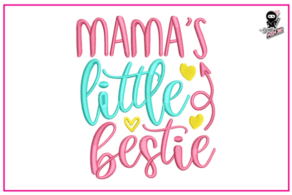 Mama s Little Bestie Baby Embroidery Review