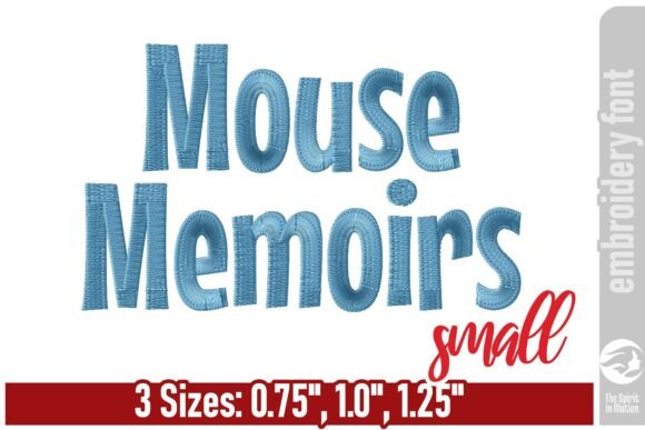 Mouse Memoirs Cute Embroidery Font - S Review