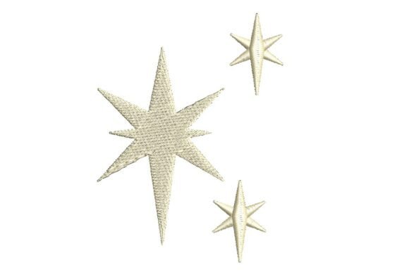 Three Sparkling Celestial Stars Embroidery Review